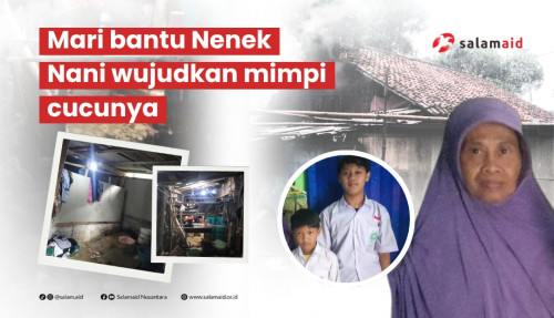 Bertahan Demi Tiga Cucu di Tengah Keterbatasan usia