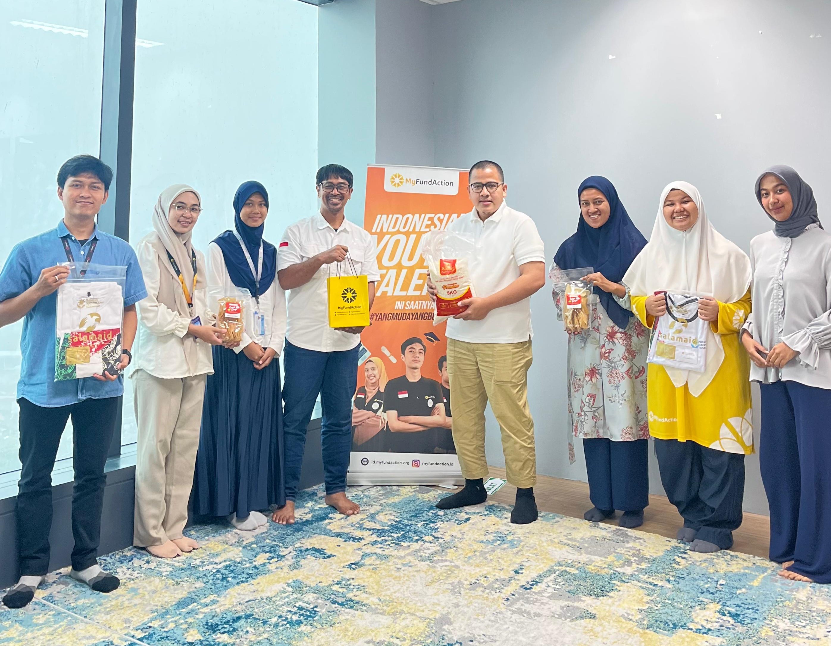 SalamAid dan MyFundAction Jalin Koordinasi Awal untuk Program Kolaborasi