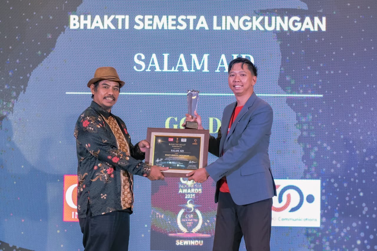 SalamAid Raih Penghargaan CSR Award Indonesia 2025