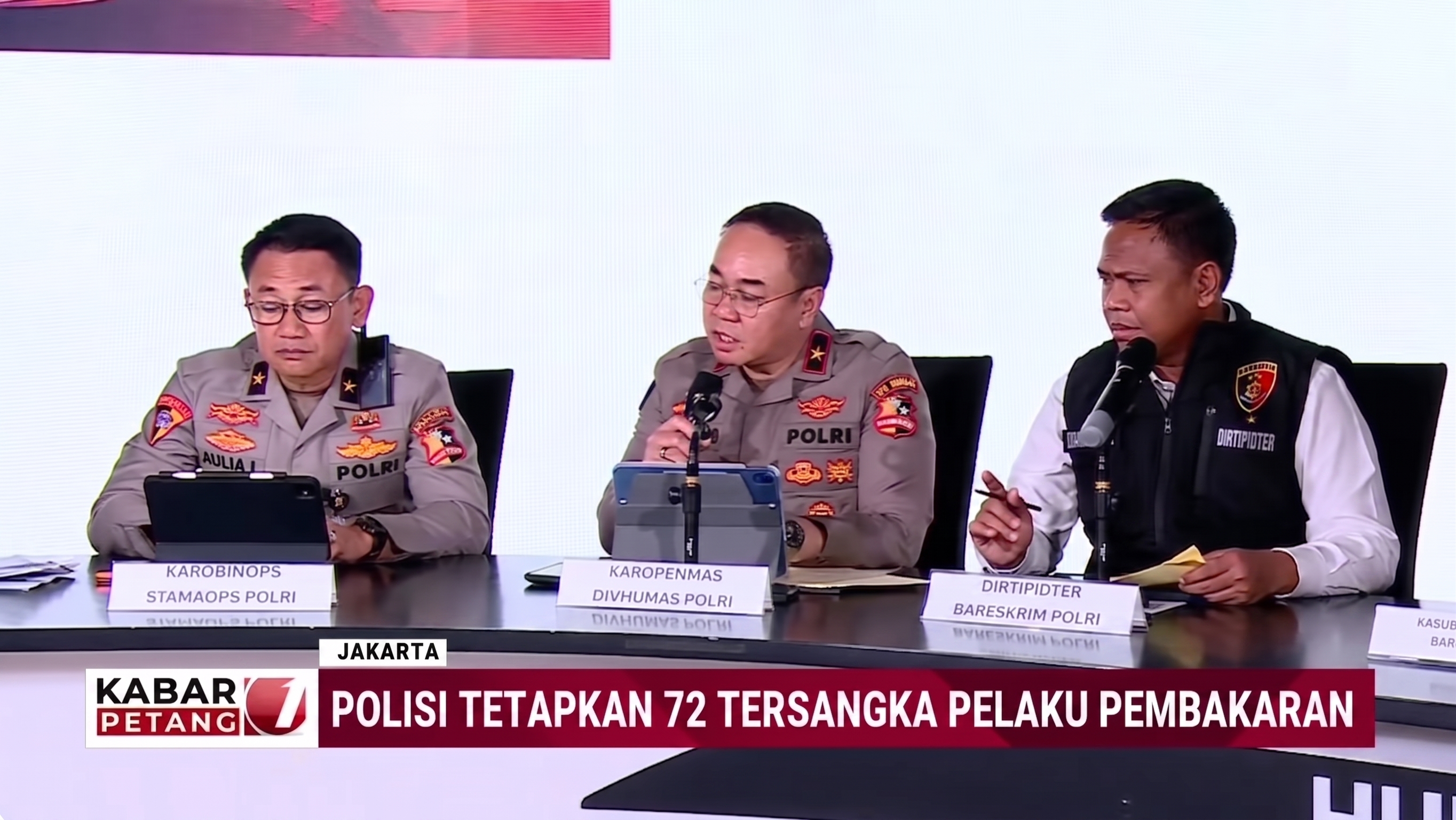 Polri Tetapkan 72 Tersangka Kasus Karhutla : Motif Pembukaan Lahan Ekonomis untuk Perkebunan Sawit