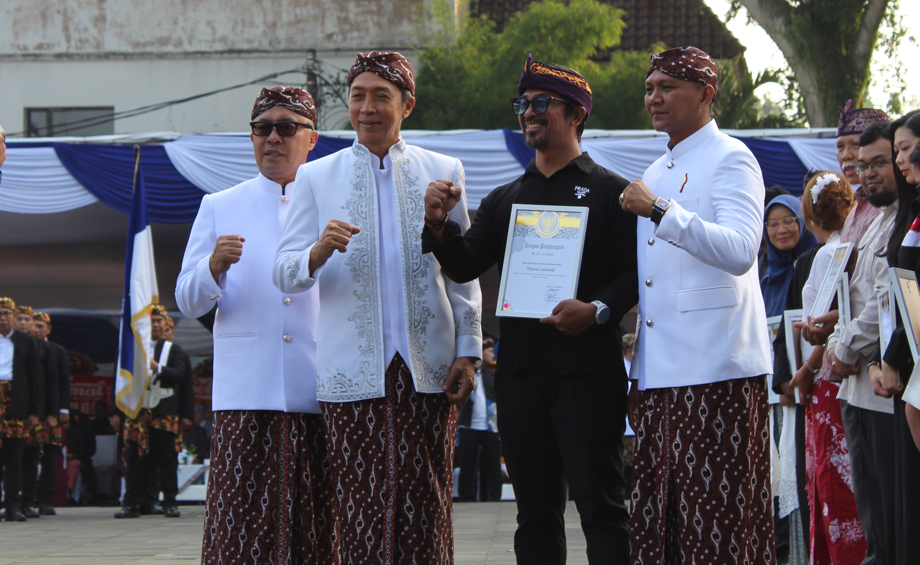 HJB ke-544: Salamaid Raih Penghargaan Kemanusiaan dari Pemkot Bogor
