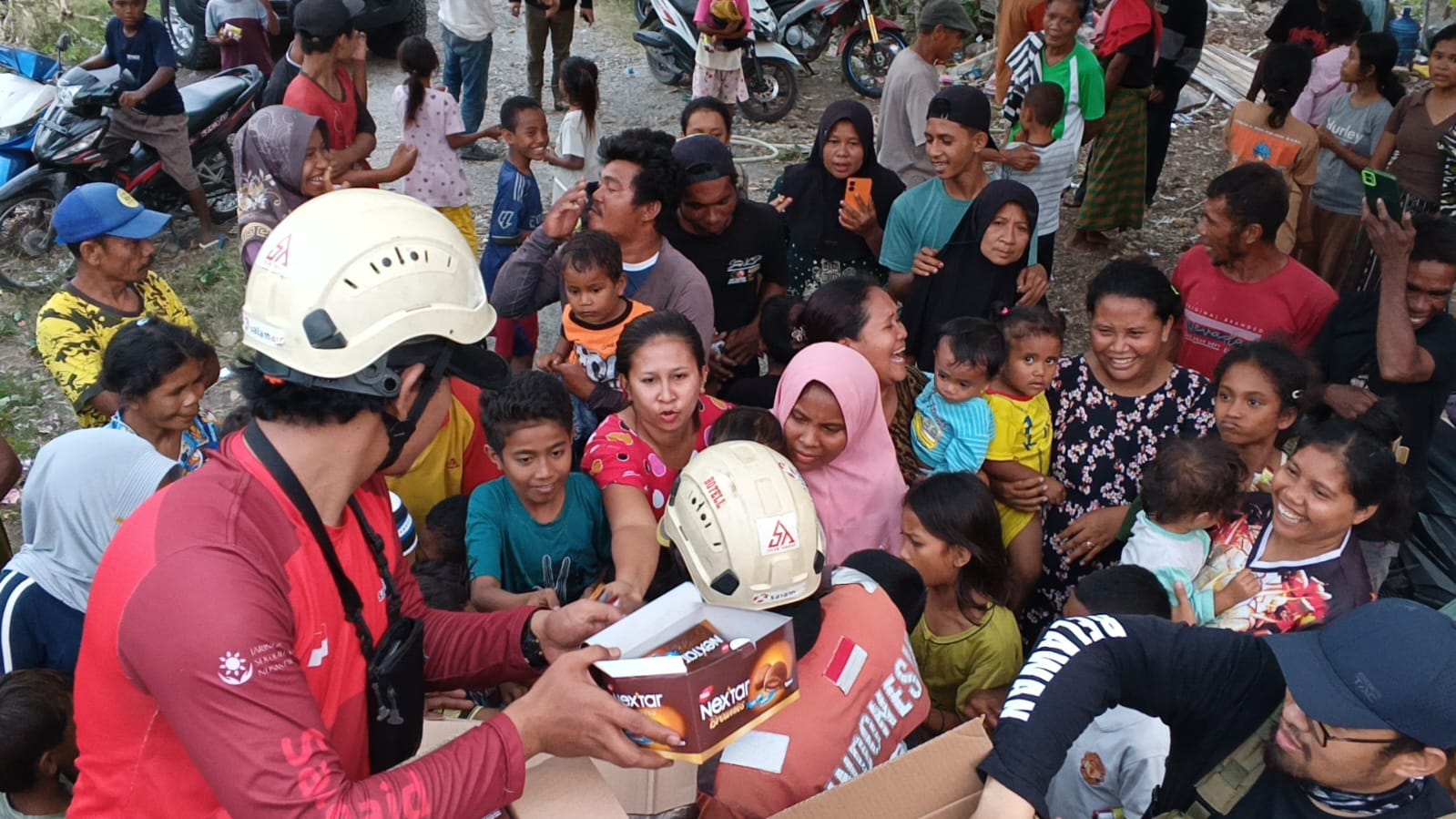 100 Kepala Keluarga Mengungsi di Motorpecah, Fasilitas Ibadah dan Pendidikan Terdampak Gempa