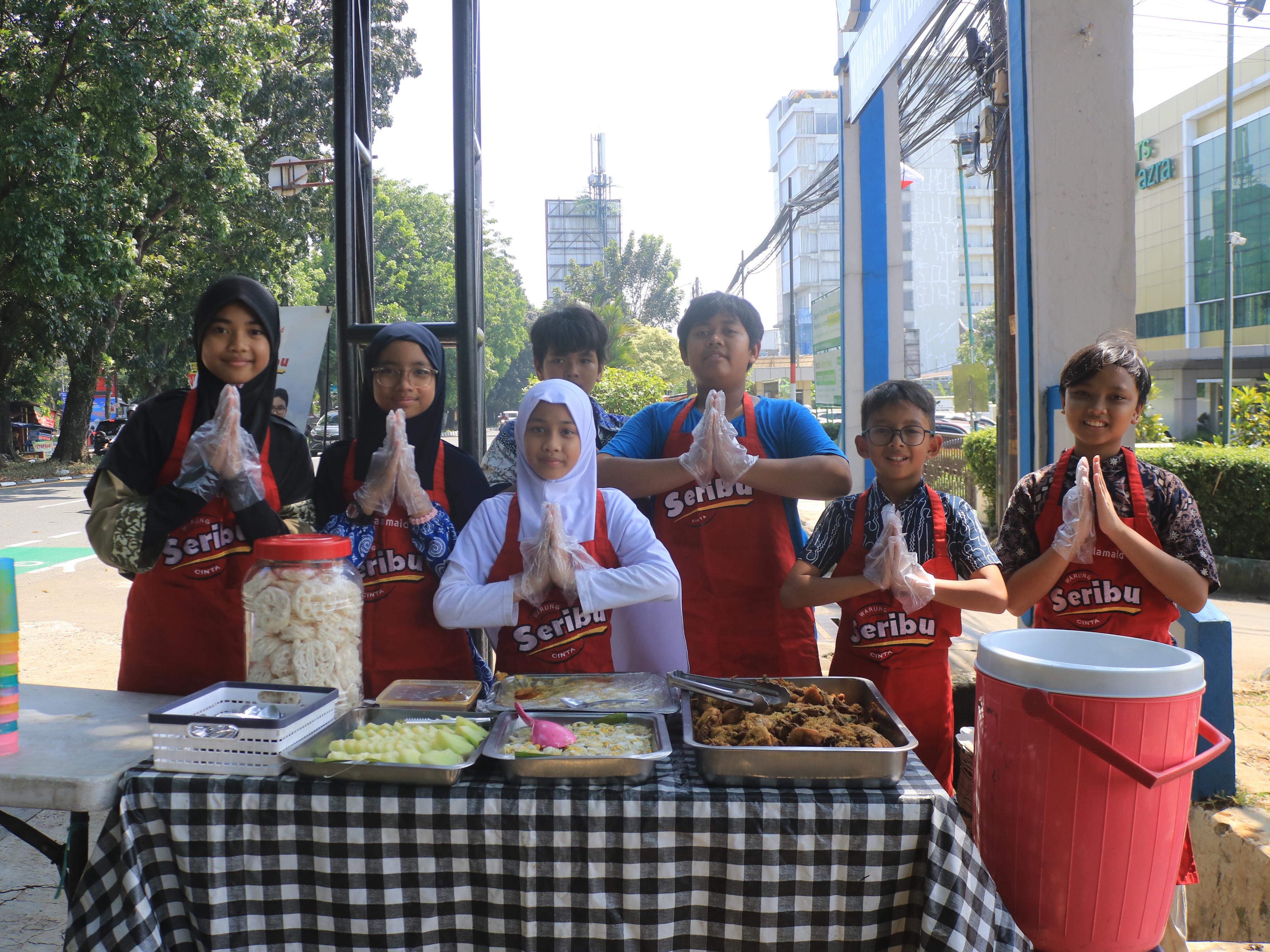SalamAid Gelar Program Warung Seribu Cinta, Bagikan 50 Porsi Makan Gratis di Bogor