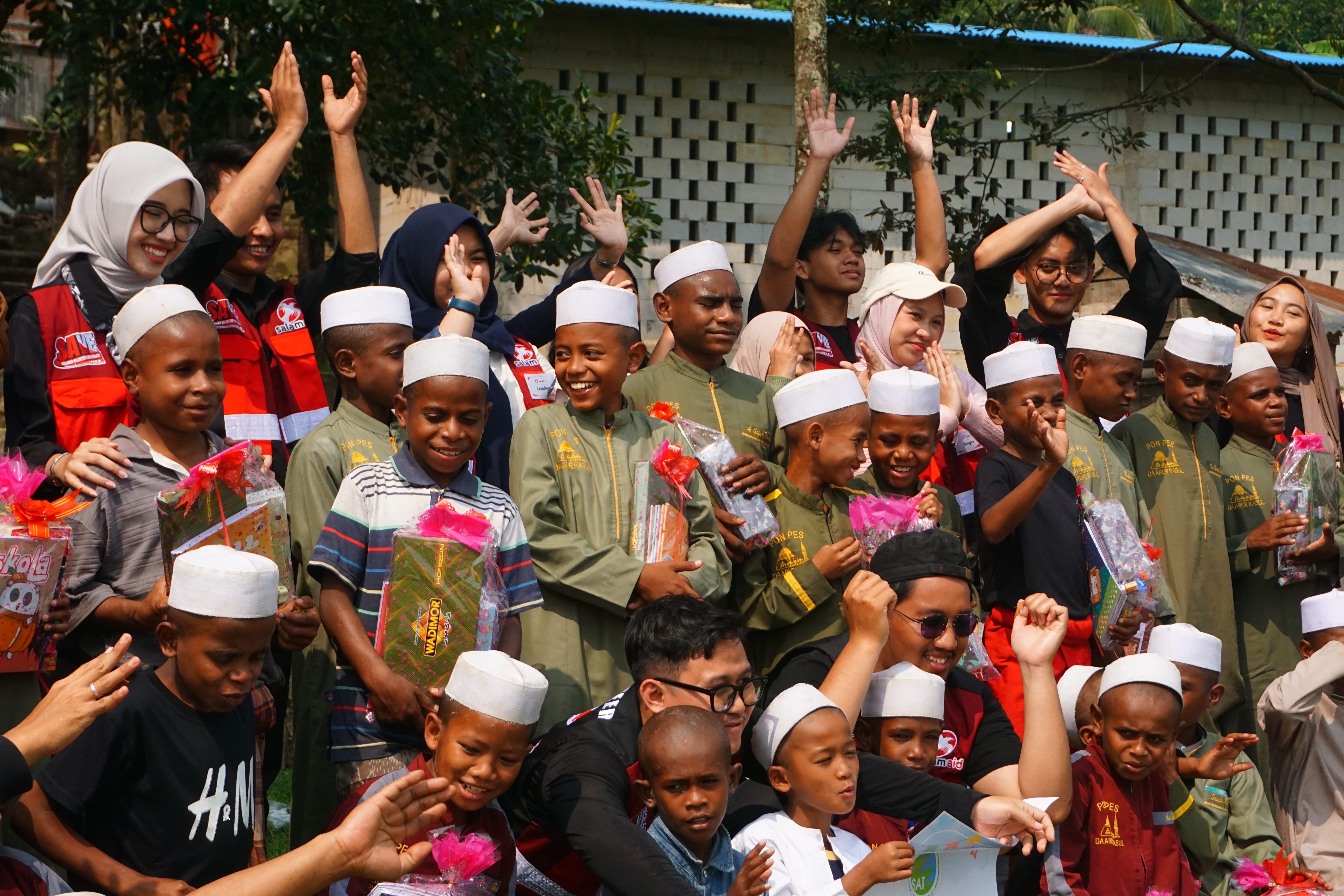 Dari Papua hingga Bau-Bau, Senyum Santri Cilik Merekah di Hari Anak Nasional