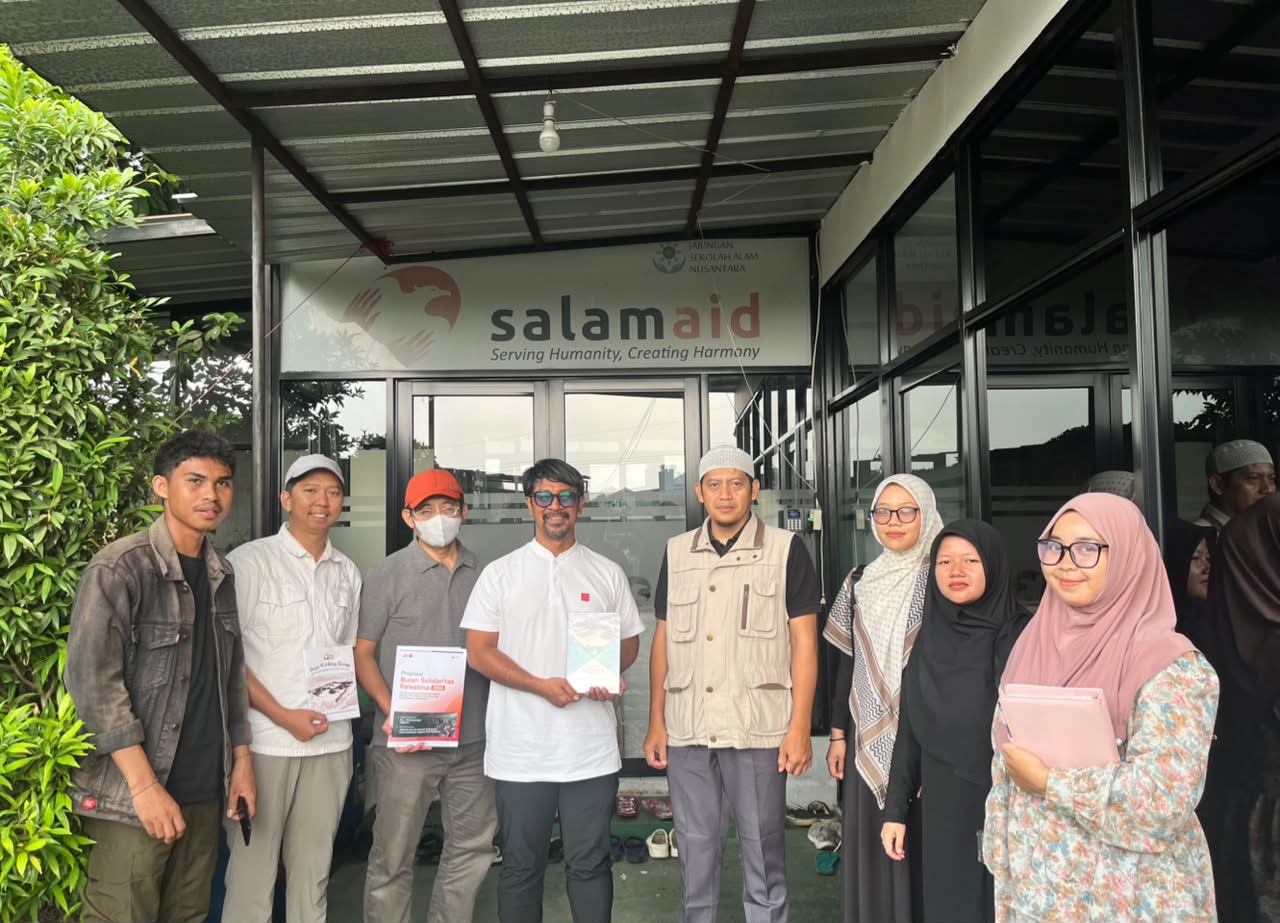 AWG dan SalamAid Jajaki Sinergi Kemanusiaan untuk Bulan Solidaritas Palestina