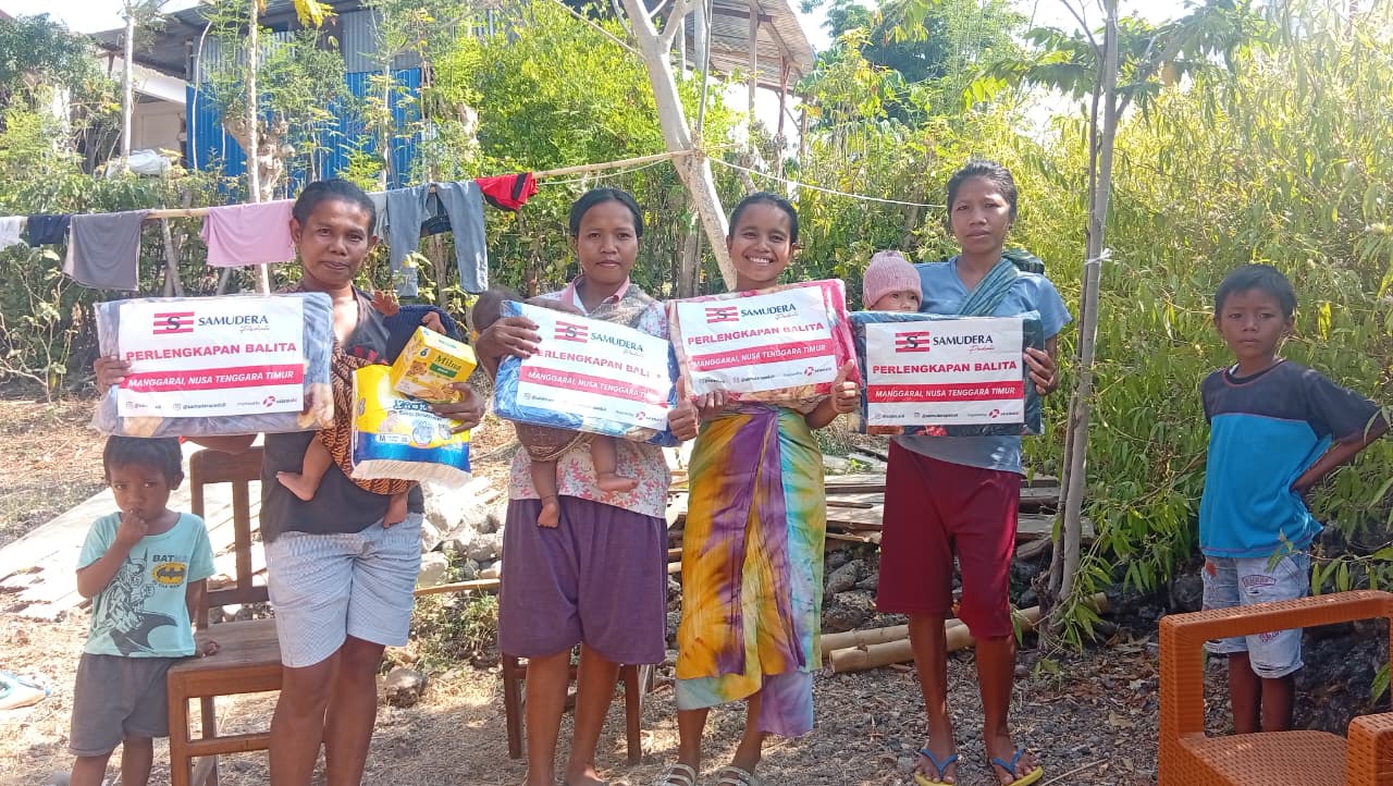 Dukungan Samudera Indonesia Disalurkan SalamAid untuk Warga di Manggarai Timur