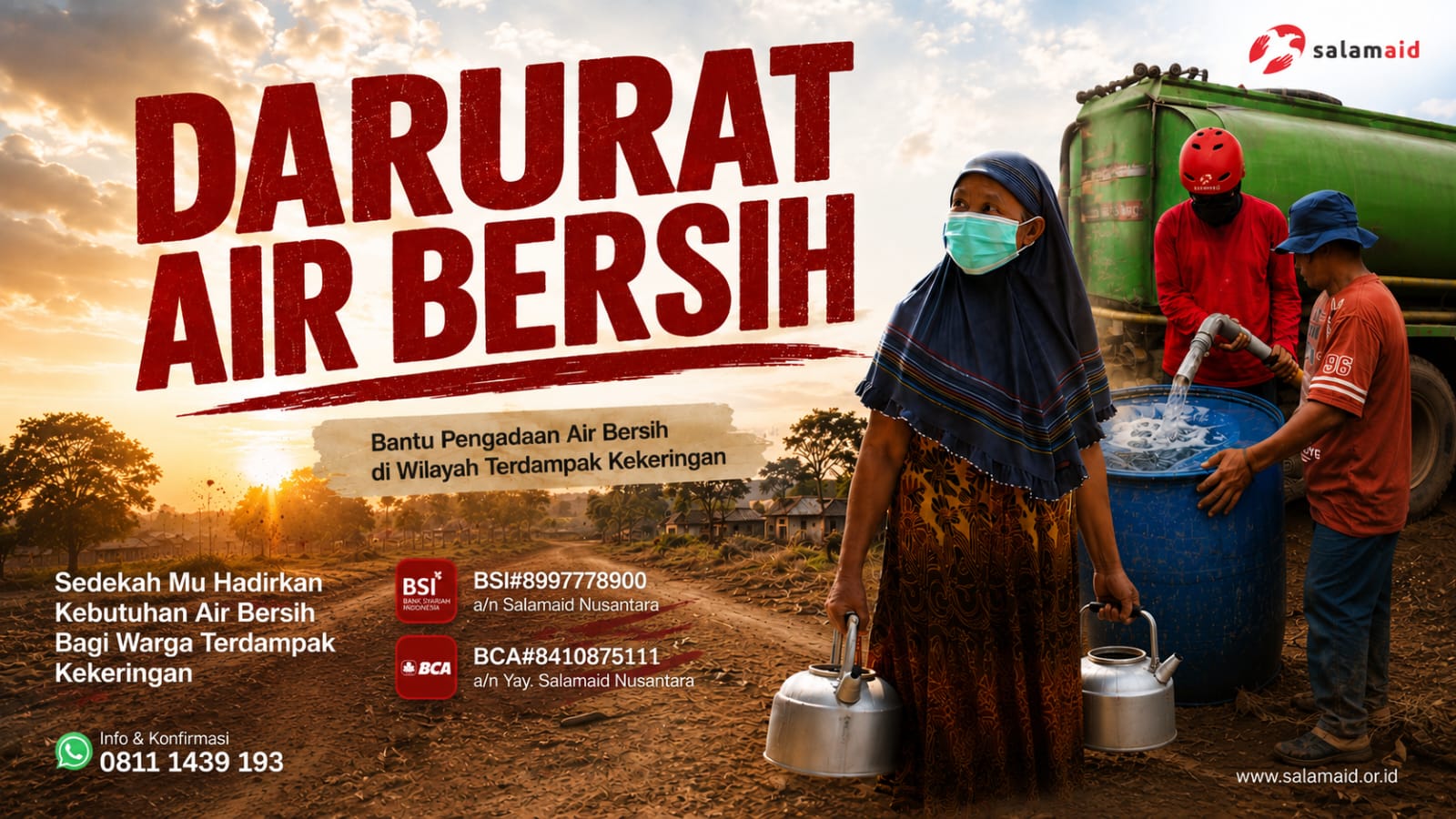 DARURAT AIR BERSIH